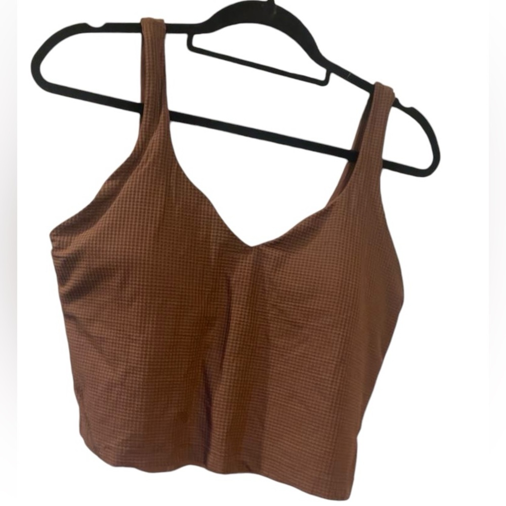 64. NWT Lululemon scoop neck yoga tank Size 12